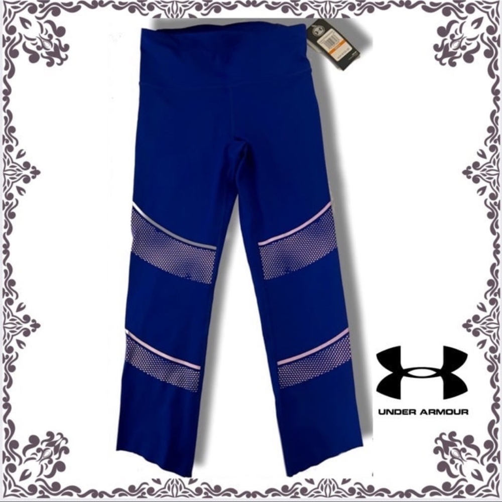 Under Armour Kids Leggings in Blue and Pink